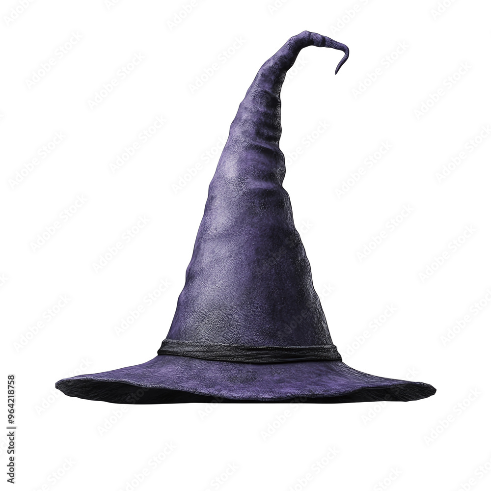 A mystical purple witch hat A mystical purple witch hat