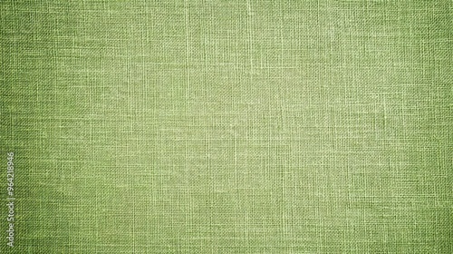natural linen texture background green
