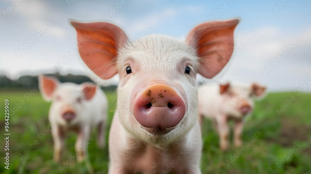 Muddy Piglet Cute Dirty And Happy Baby Pig Muddy Piglet Cute Dirty And Happy Baby Pig