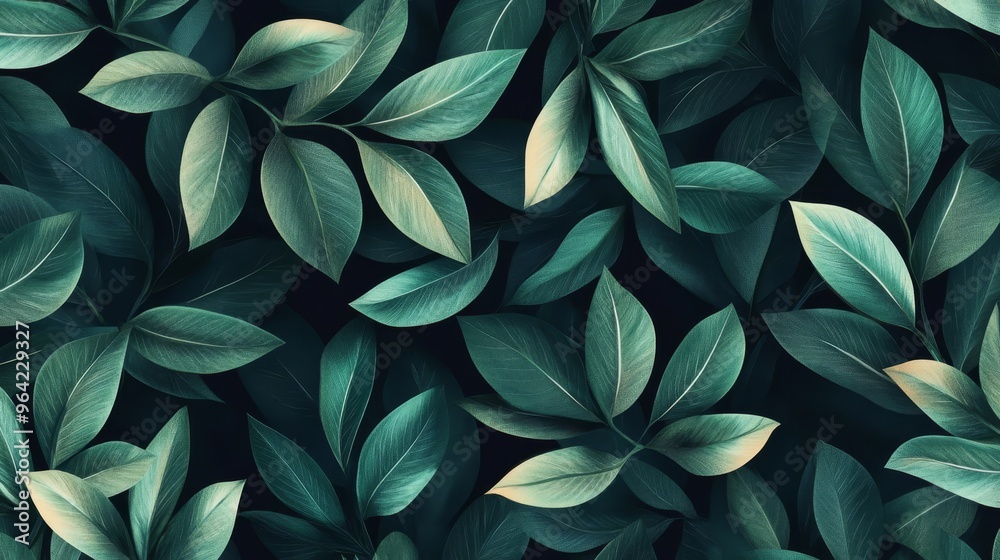Elegant abstract leaf pattern for fabric, wallpaper, and home decor. Elegant abstract leaf pattern for fabric, wallpaper, and home decor.