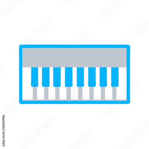 Piano Keyboard Icon 