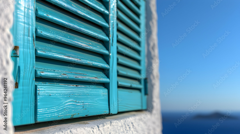 Obraz premium Naxos Windy Windows 