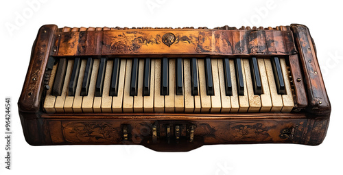 a close up of a piano

