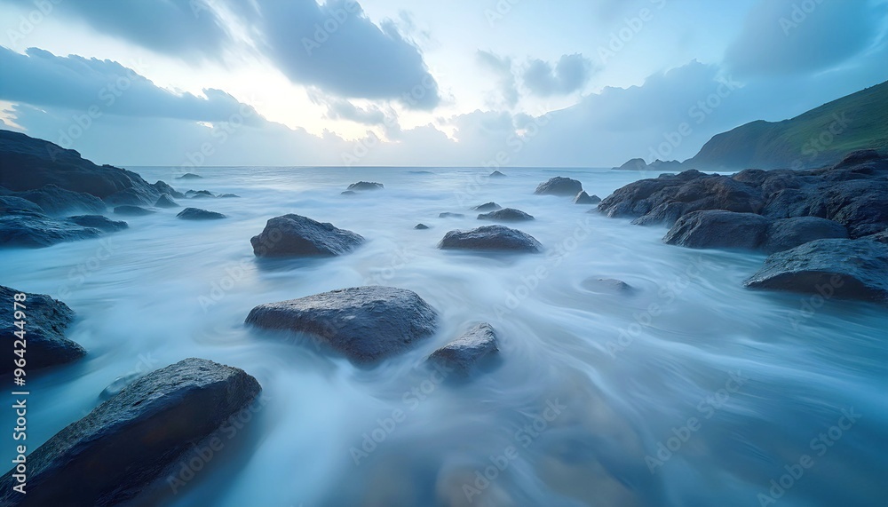Tranquil Sea at Dawn. Tranquil Sea at Dawn.