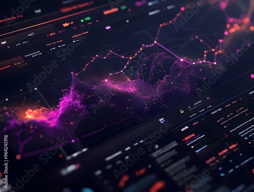 Cutting Edge Data Visualization Dashboard for Real Time Website Analytics and Performance Tracking