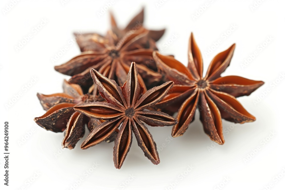 A fresh Anise isolated on white