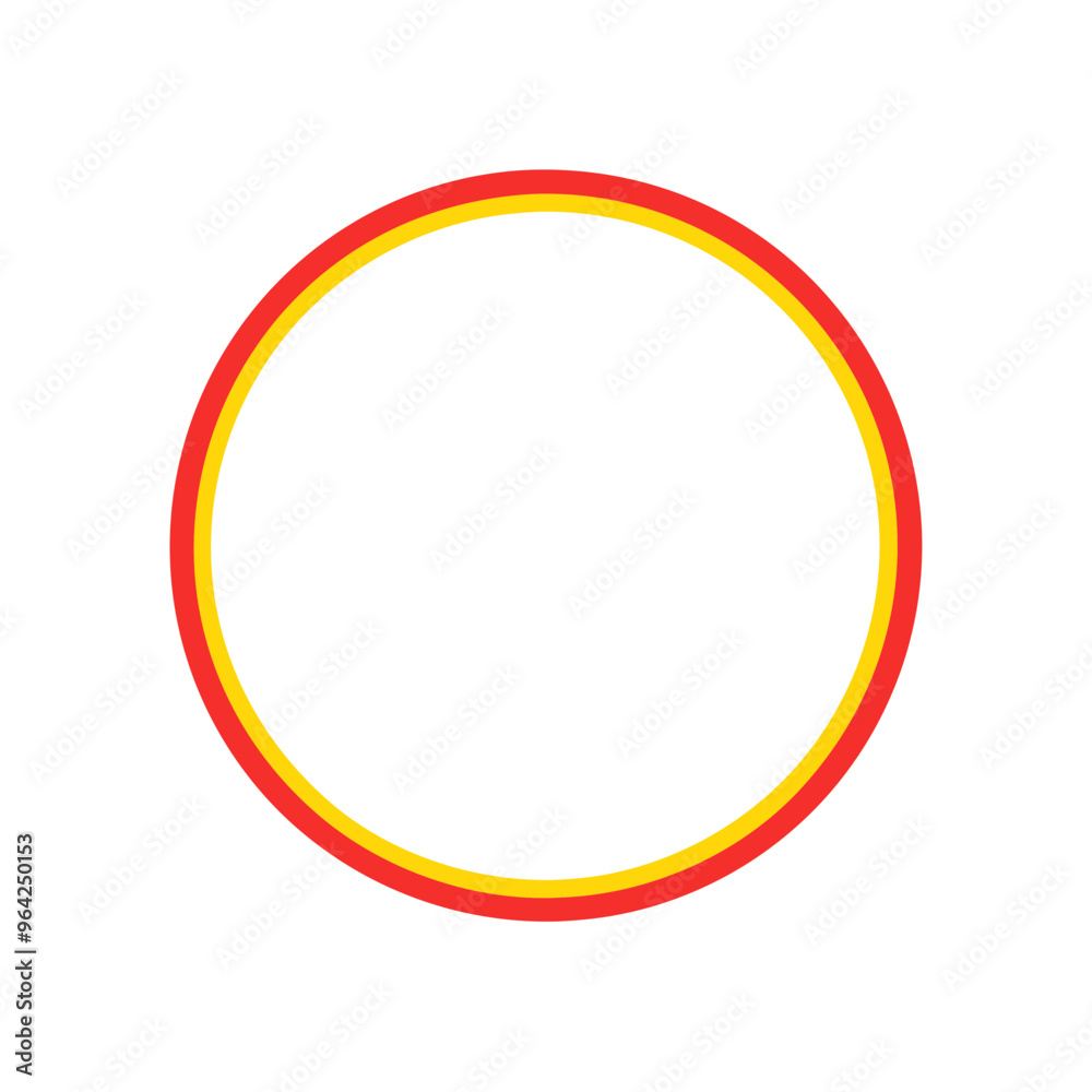 red and yellow circle vector without background red and yellow circle vector without background