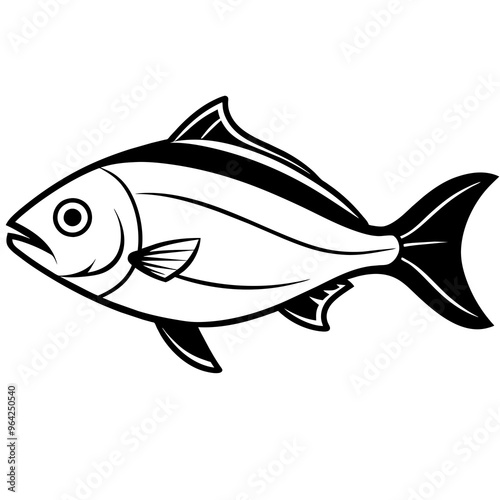 fish isolated on white background