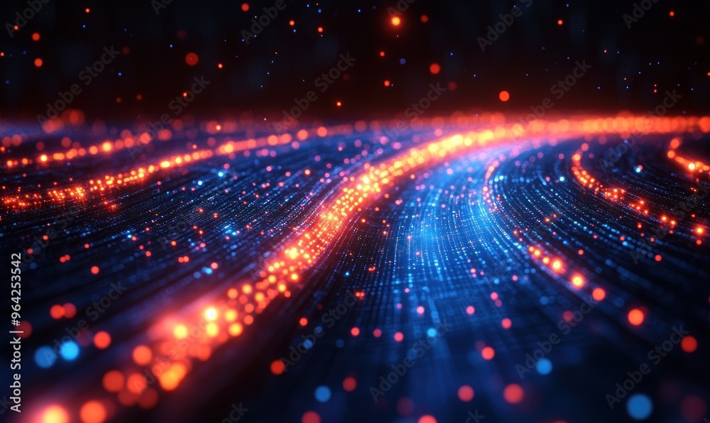 Abstract Digital Art: A Symphony of Light Abstract Digital Art: A Symphony of Light
