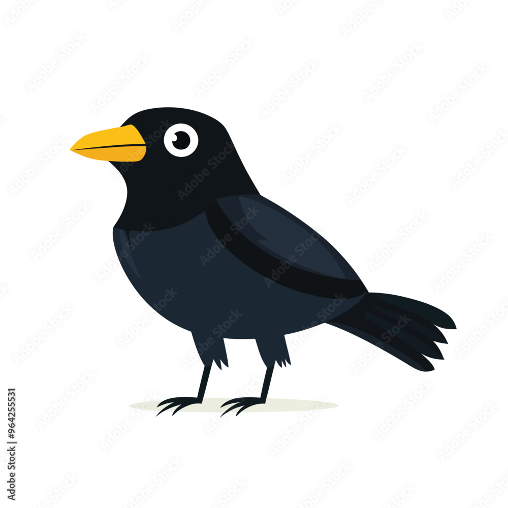 Fototapeta premium crow on a branch