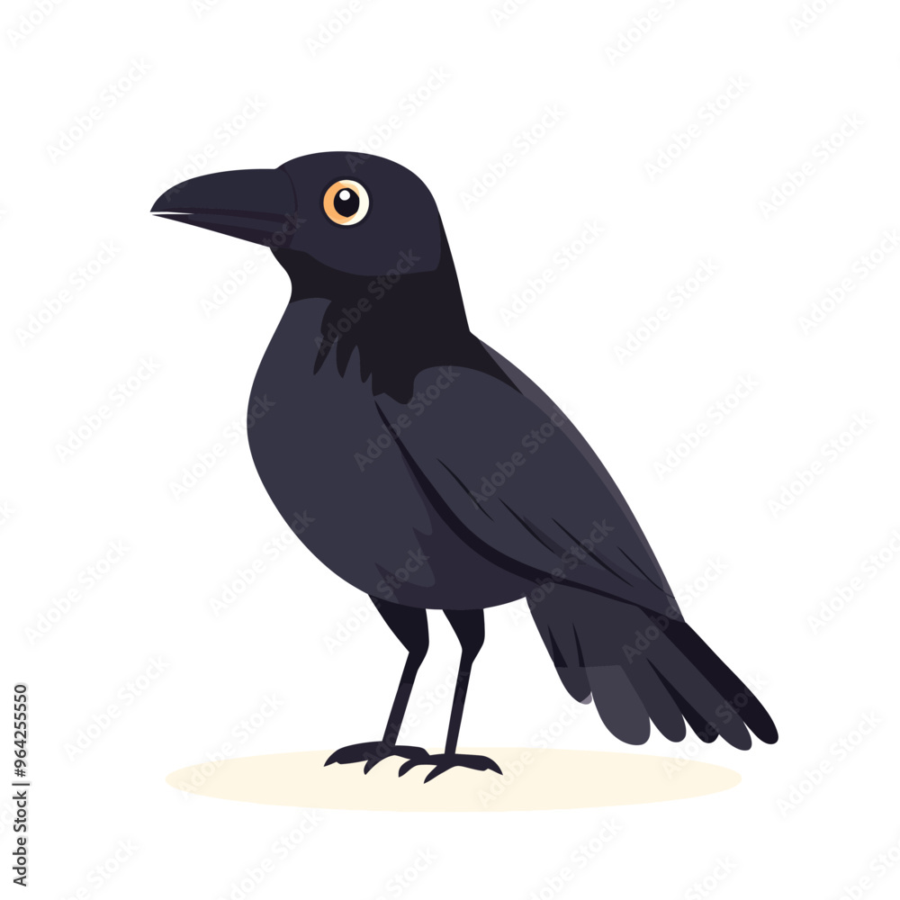 Fototapeta premium crow on a branch
