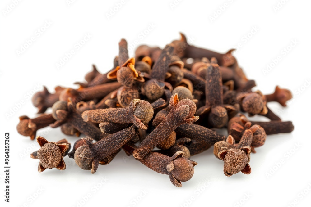 A fresh Cloves isolated on white