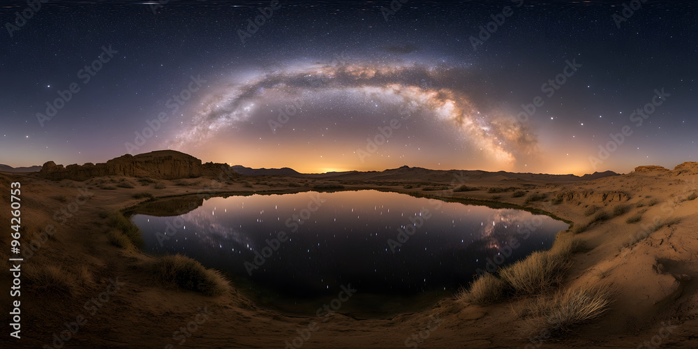 Milky Way Galaxy Arching Across the Night Sky | Breathtaking View of Stars and Cosmic Wonders Milky Way Galaxy Arching Across the Night Sky | Breathtaking View of Stars and Cosmic Wonders