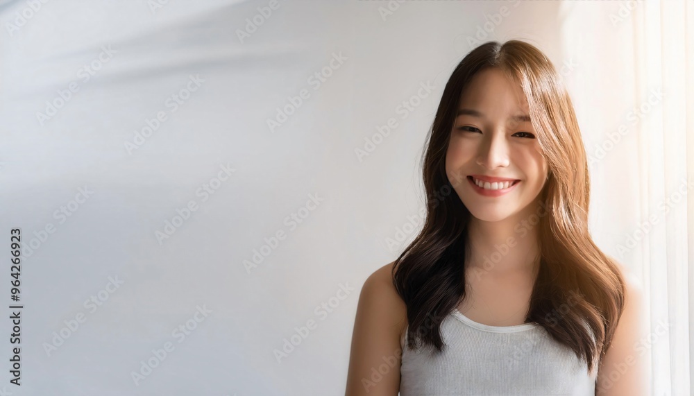 portrait of a japanese woman with white background portrait of a japanese woman with white background