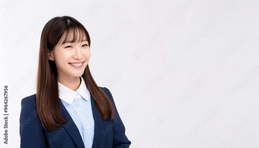 portrait of a japanese woman with white background portrait of a japanese woman with white background