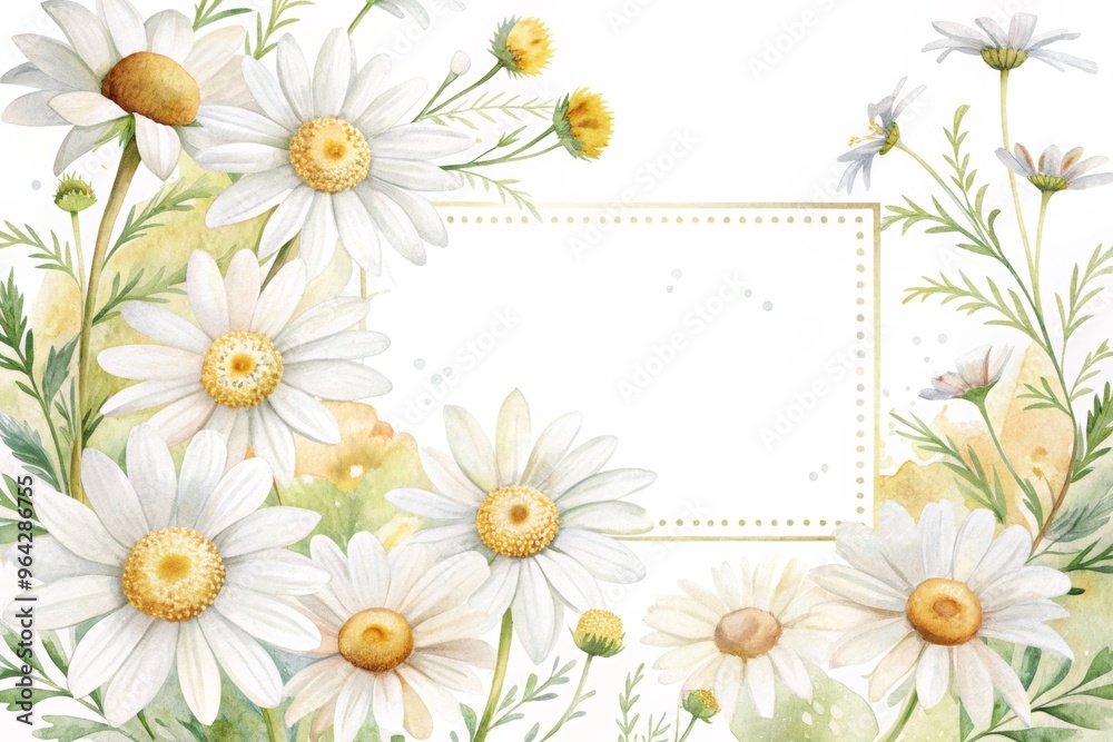 Daisy card template Daisy card template