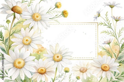 Daisy card template 