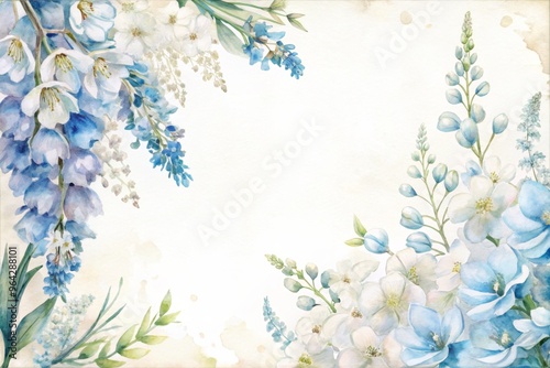 delphinium card template 