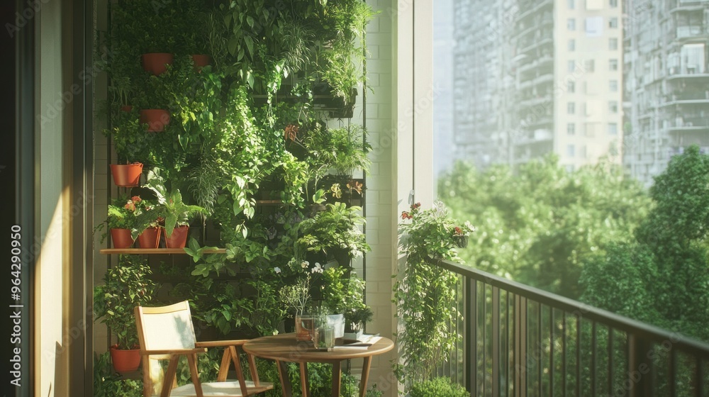 Tranquil Balcony Oasis Tranquil Balcony Oasis