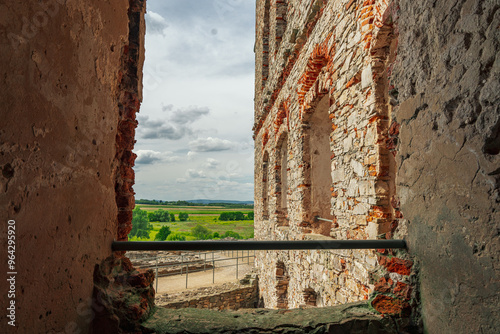 Ruiny rezydencji pałacowej Krzyżtopór, pozostałości rezydencji magnackiej z XVII wieku, Polska. photo