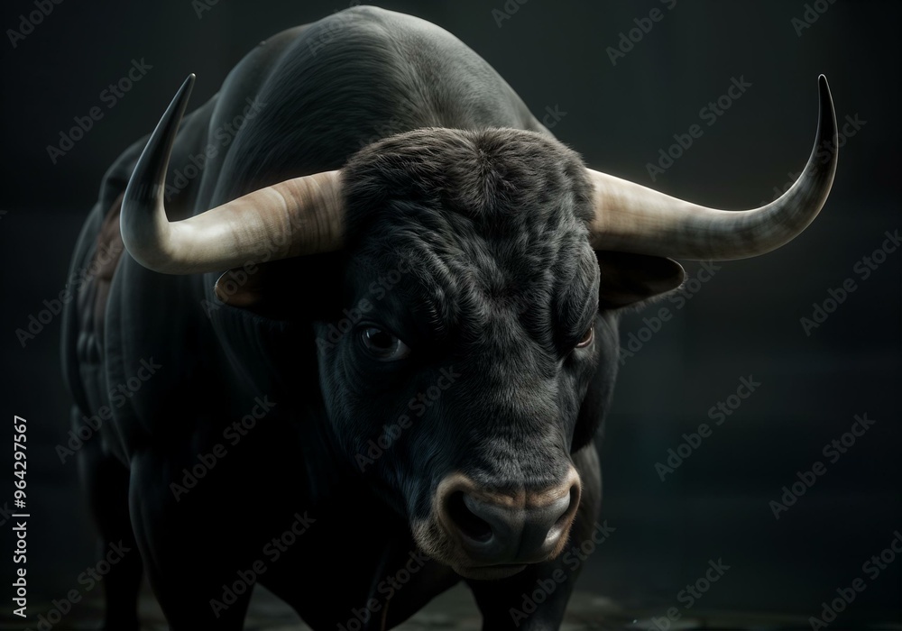 Naklejka premium Bull