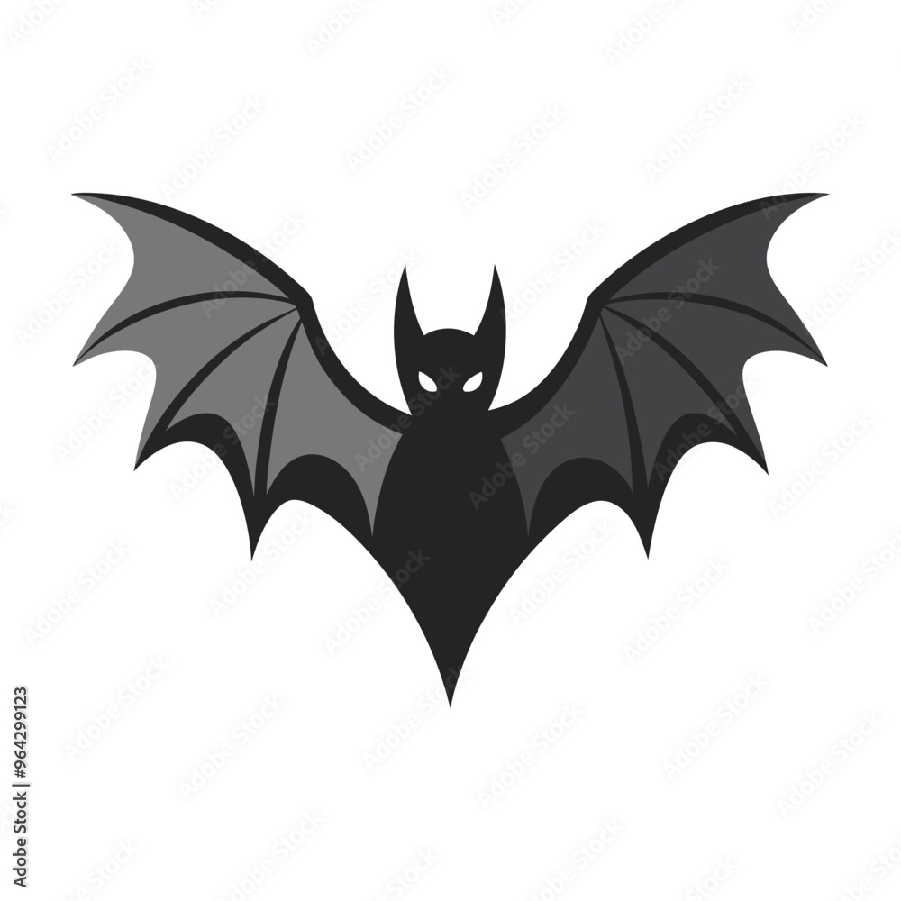Cute Cartoon Bats Vector Illustration for Halloween Cute Cartoon Bats Vector Illustration for Halloween