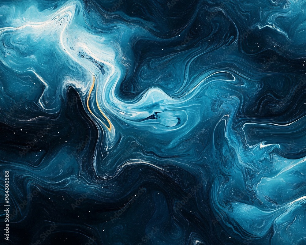 Abstract Sea Water Patterns with Deep Swirling Lines Abstract Sea Water Patterns with Deep Swirling Lines