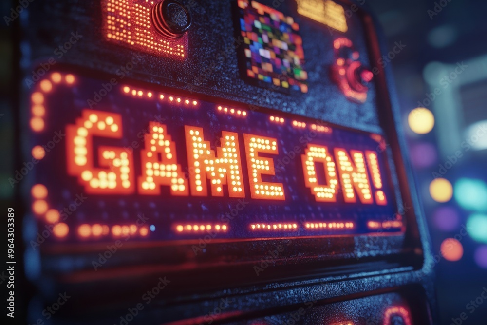 Experience the Thrill of Gaming: Neon Lights and Digital Displays in a Modern Arcade Experience the Thrill of Gaming: Neon Lights and Digital Displays in a Modern Arcade