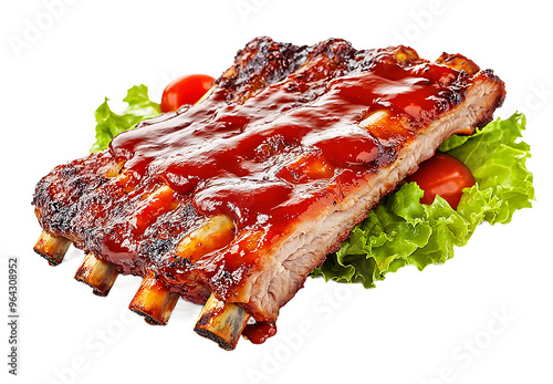 Succulent Grilled Pork Ribs photo