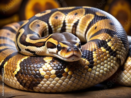 Ball python snake, Pet snake, Cute snake photo