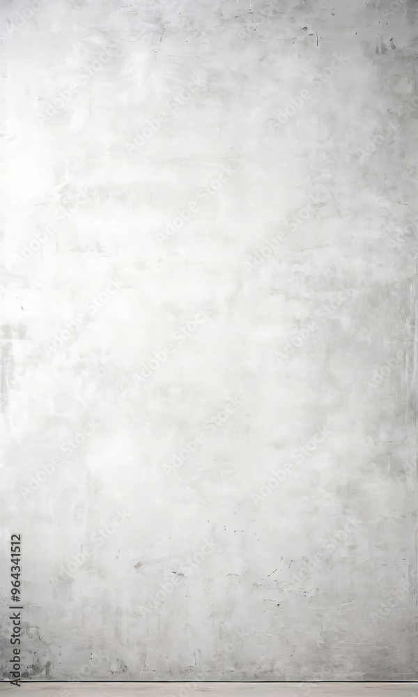 A plain, white concrete wall with a subtle texture and a small, indistinct line running along the bottom edge. A plain, white concrete wall with a subtle texture and a small, indistinct line running along the bottom edge.