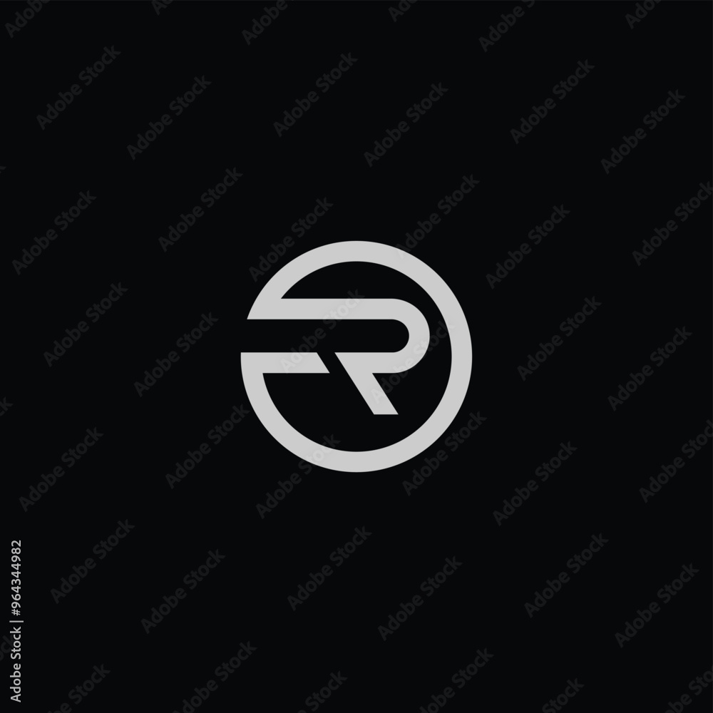 FR or RF letter logo design. Abstract outstanding professional business awesome artistic branding company different colors illustration. FR or RF letter logo design. Abstract outstanding professional business awesome artistic branding company different colors illustration.