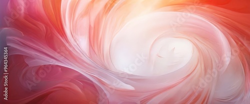 swirling pattern of pink and orange hues, creating a sense of movement and dynamism. The colors are predominantly warm, with a few cool tones interspersed, and the overall