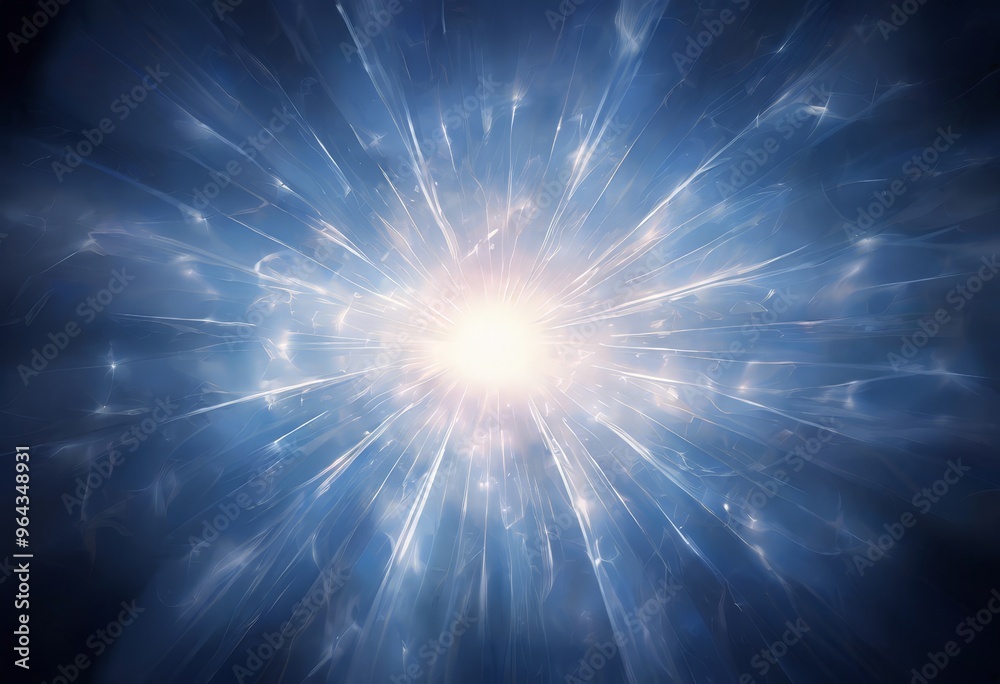 a radiant burst of light emanating from the center, surrounded by a swirling pattern of blue and white lines, creating a sense of dynamic energy and movement. a radiant burst of light emanating from the center, surrounded by a swirling pattern of blue and white lines, creating a sense of dynamic energy and movement.