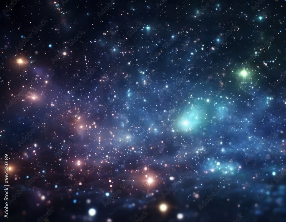 a digital of a starry night sky, featuring a multitude of twinkling stars in various colors and sizes, creating a and immersive cosmic atmosphere. a digital of a starry night sky, featuring a multitude of twinkling stars in various colors and sizes, creating a and immersive cosmic atmosphere.