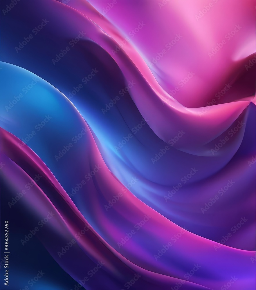 vibrant abstract composition of curved lines in shades of blue and purple, creating a sense of movement and fluidity. vibrant abstract composition of curved lines in shades of blue and purple, creating a sense of movement and fluidity.