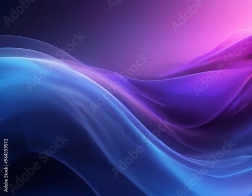 gradient of blue and purple hues, with the blue transitioning into a deep purple at the top and bottom, creating a sense of movement and fluidity.