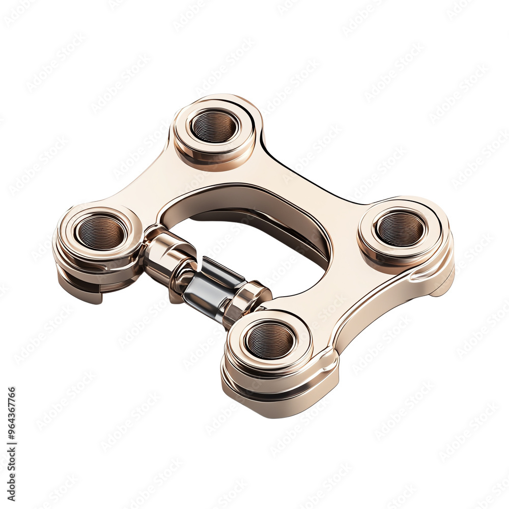 High-quality image of a metallic mechanical part showcasing intricate design and craftsmanship for engineering projects. High-quality image of a metallic mechanical part showcasing intricate design and craftsmanship for engineering projects.