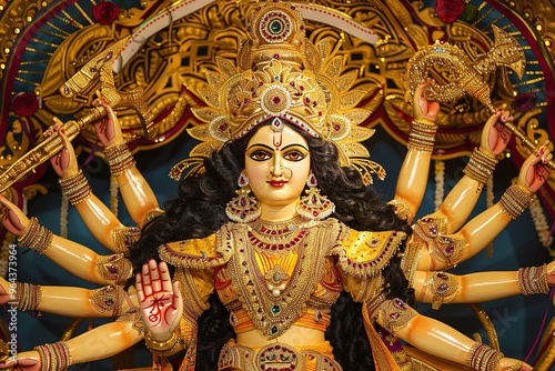 Durga Puja Festivities 2024 Celebrations of Hindu Bengali Tradition and Devotion