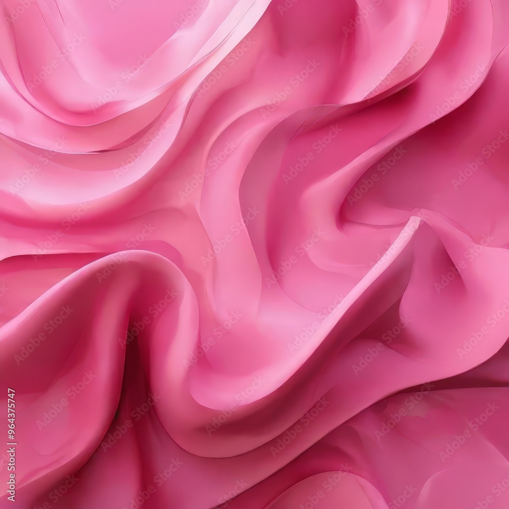 close-up view of a pink fabric with a wavy texture, creating a visually appealing abstract pattern. close-up view of a pink fabric with a wavy texture, creating a visually appealing abstract pattern.