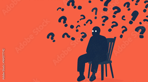 Man of Questions: Portraits of Anxiety and Confusion