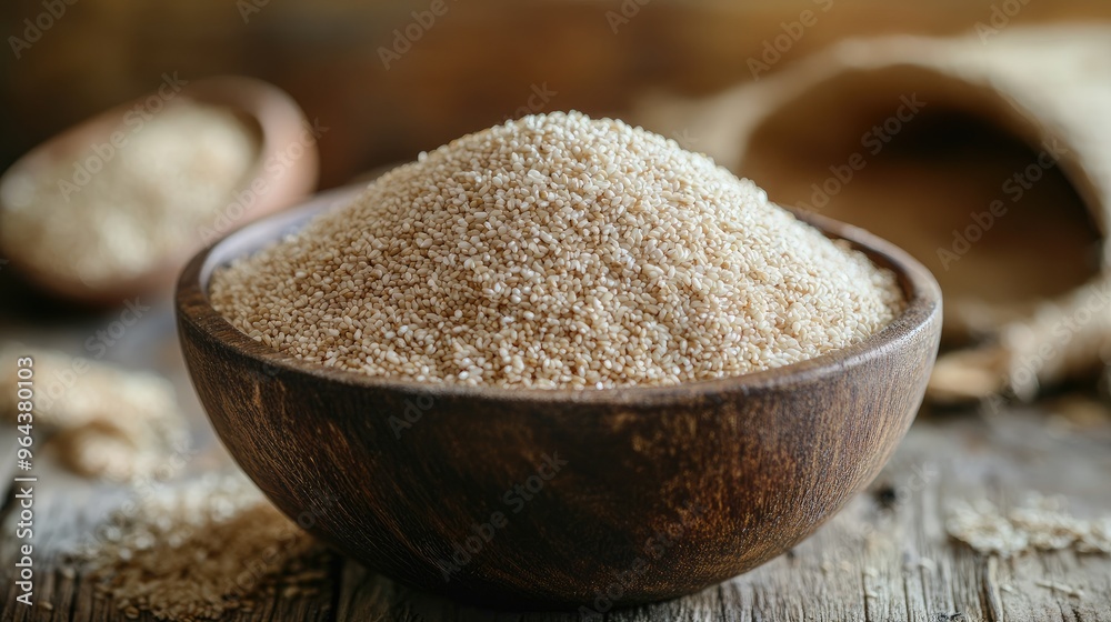 Psyllium husk bowl fiber health. Generative AI