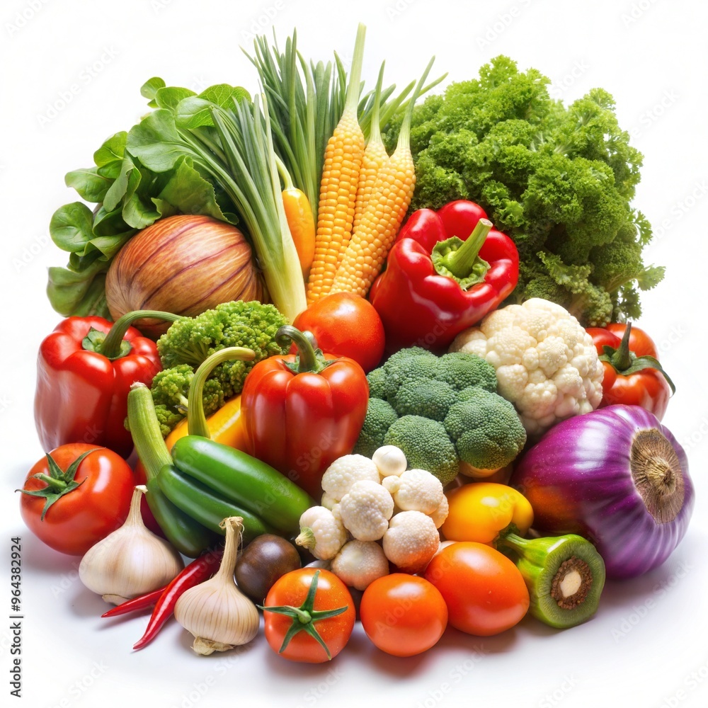 all kind of healthy vegetable food with natural look, clean and crystal clear image, Generate With AI all kind of healthy vegetable food with natural look, clean and crystal clear image, Generate With AI