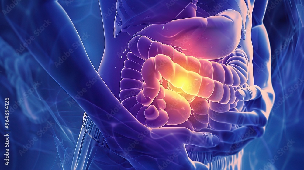 A clear visualization of a gallstone within the body. The gallstone is ...