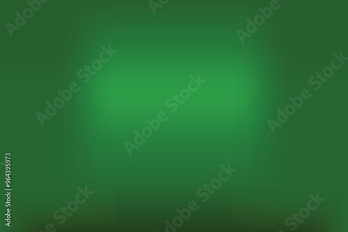 Mesh gradient green background with hologram effect magic lights Abstract fantasy backdrop festive blurs Holiday blank Copy space Birthday template