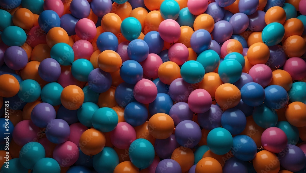 close up of colorful balloons close up of colorful balloons