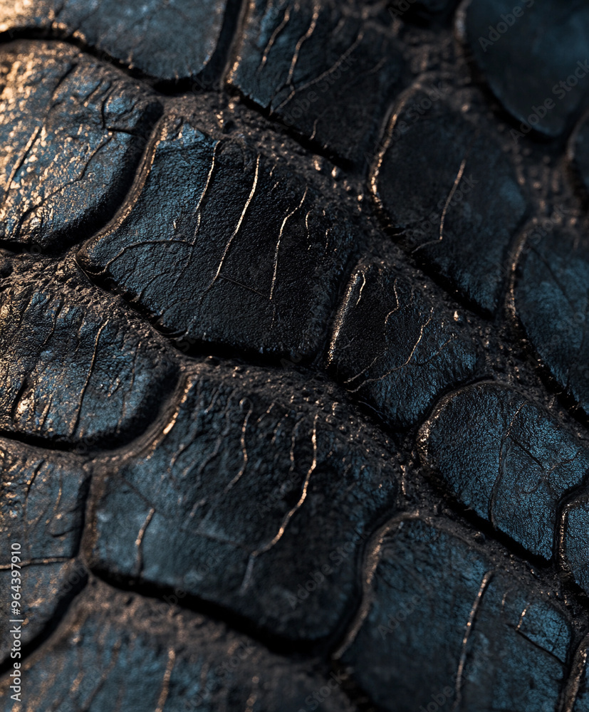 Crocodile skin texture, detailed macro of the rough, uneven texture of crocodile scales, showcasing the deep cracks and ridges Crocodile skin texture, detailed macro of the rough, uneven texture of crocodile scales, showcasing the deep cracks and ridges