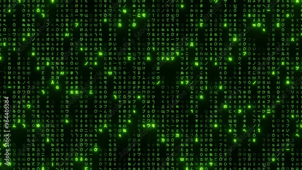 Abstract Matrix Technology Style Background Abstract Matrix Technology Style Background