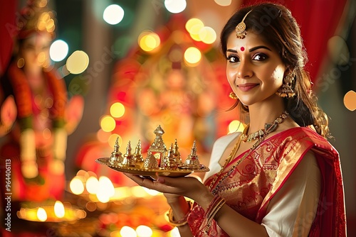 Durga Puja Festivities 2024 Celebrations of Hindu Bengali Tradition and Devotion