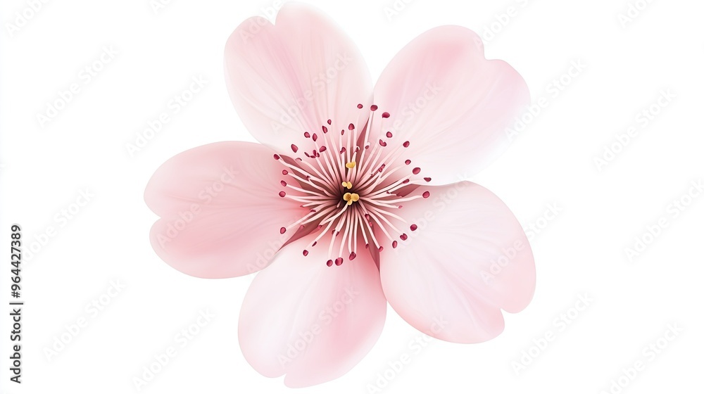 A cherry blossom flower icon, with delicate pink petals, perfect for seasonal or cultural themes. A cherry blossom flower icon, with delicate pink petals, perfect for seasonal or cultural themes.